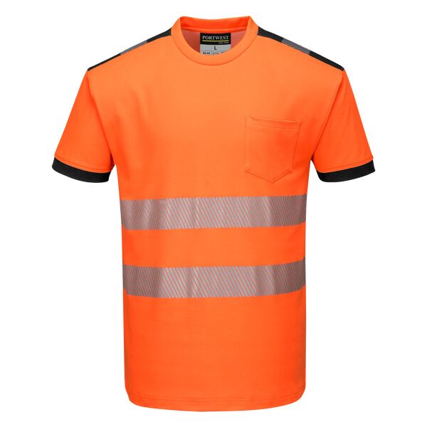 Morse PW3 Hi-Vis Cotton Comfort T-Shirt S/S Thumbnail